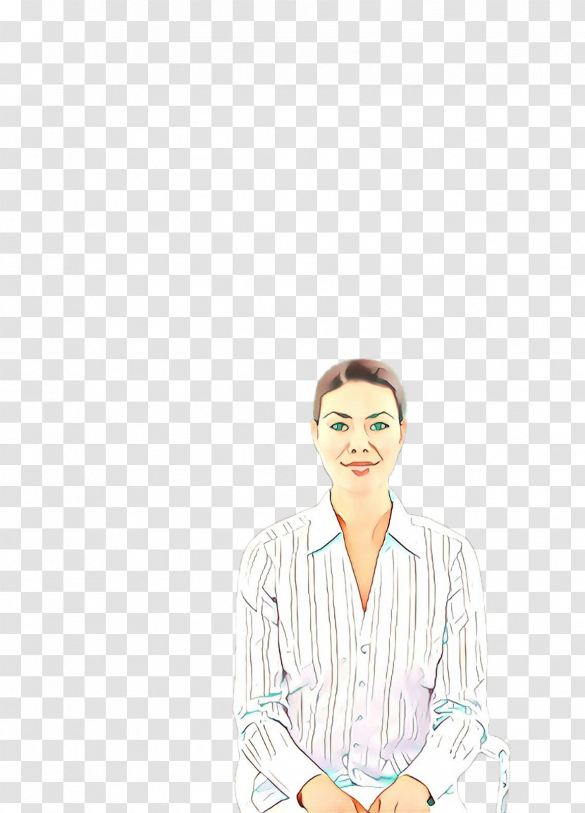 White Hand Sitting Smile Gesture Transparent PNG