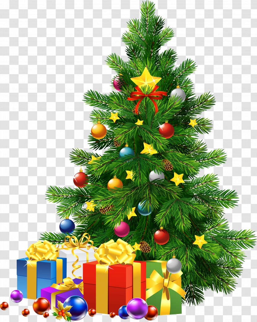 Christmas Tree Ornament - Evergreen - Fir-tree Transparent PNG