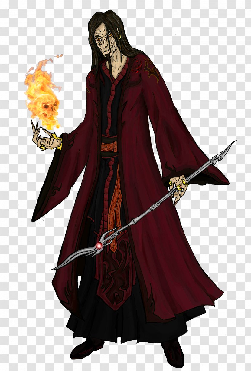 Warlock Sorcerer Drawing Cartoon Fan Art - Fictional Character Transparent PNG