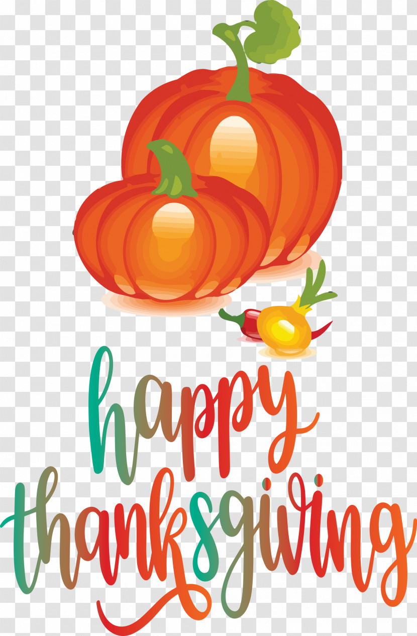 Happy Thanksgiving Autumn Fall Transparent PNG