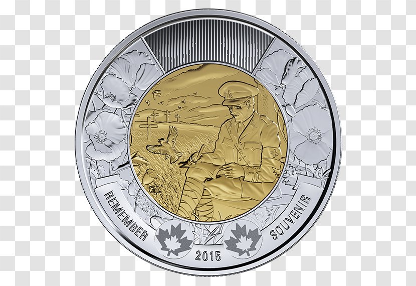 In Flanders Fields Toonie Australian Two-dollar Coin Canadian Dollar Transparent PNG