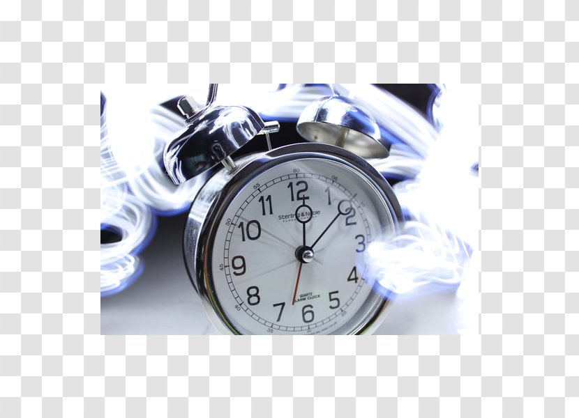 Alarm Clocks Microsoft Word Cobalt Blue Test - Clock - Design Transparent PNG