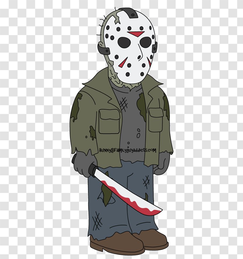 Jason Voorhees Family Guy: The Quest For Stuff Michael Myers Cleveland Brown Brian Griffin - Mask Transparent PNG