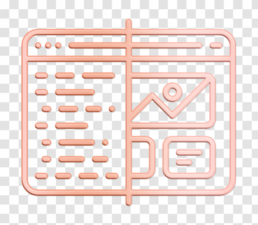 Website Icon Programming Line Craft Icon Programming Icon Transparent PNG