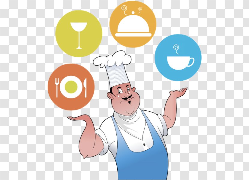 Vector Graphics Chef Cooking - Communication Transparent PNG