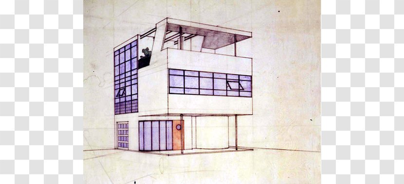 Aluminaire House Palm Springs Modern Architecture - Furniture - Home Architectural Sketch Transparent PNG