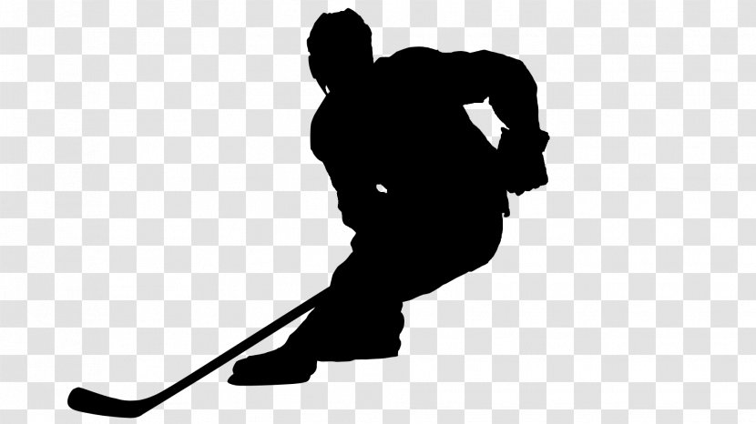 Black White M Silhouette - Floor Hockey - Stick And Ball Games Transparent PNG