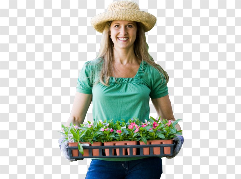 Floral Design Flowerpot Hat - Grass - Auto Collision Articles Transparent PNG