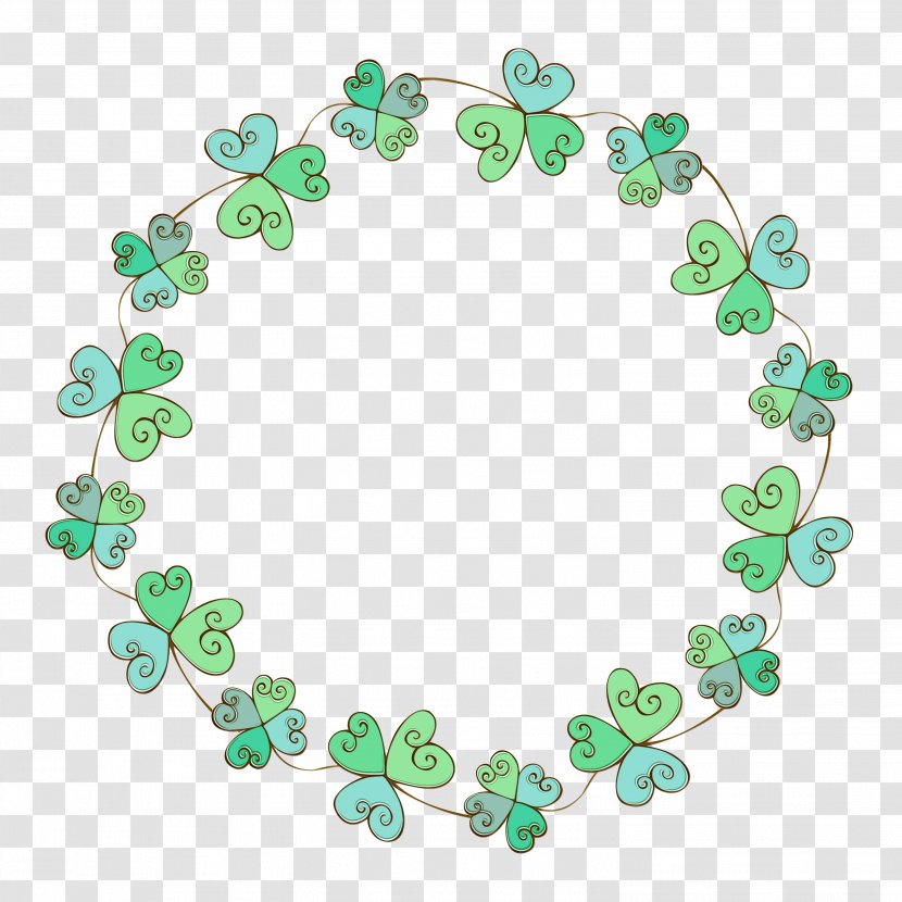 Green Leaf Background - Sawyers - Gemstone Turquoise Transparent PNG