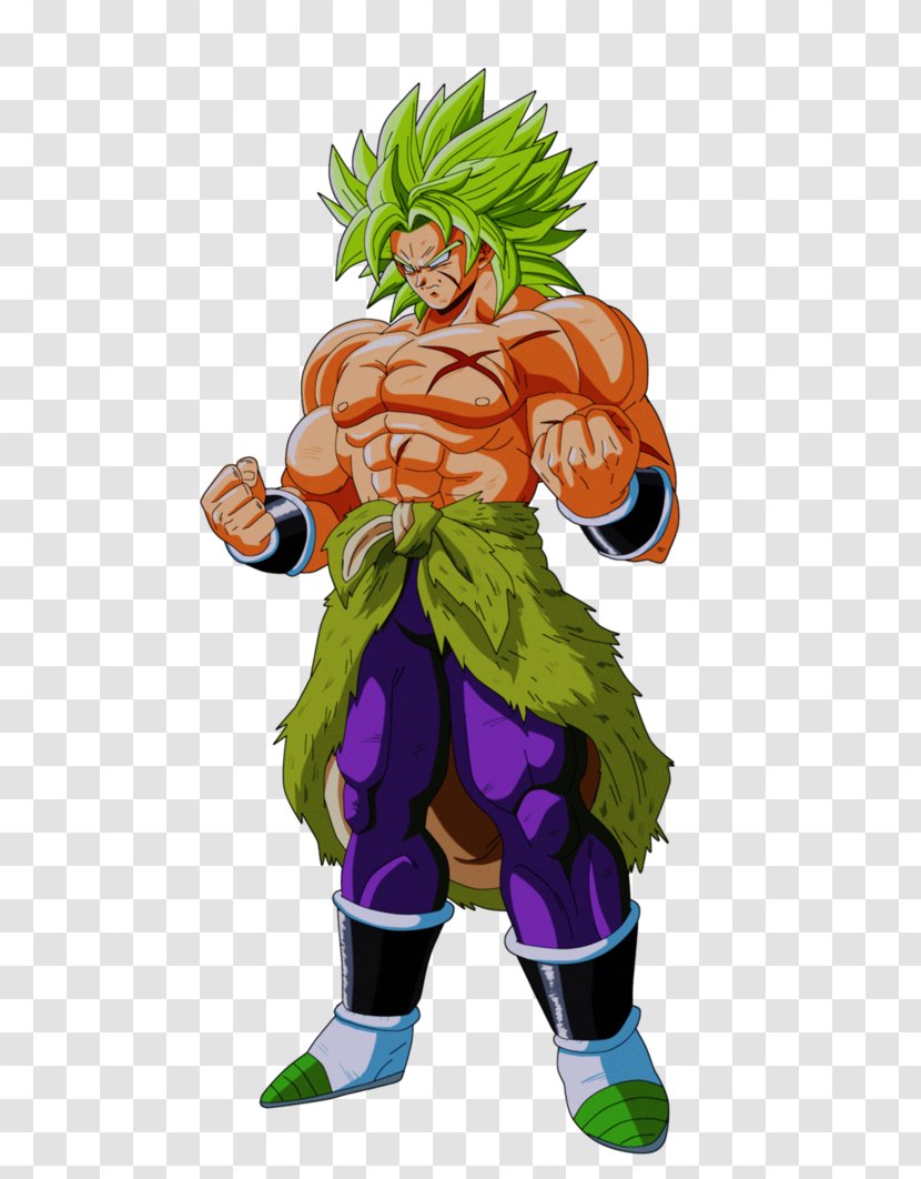 Broly Goku Majin Buu Super Saiyan Dragon Ball - Film Transparent PNG