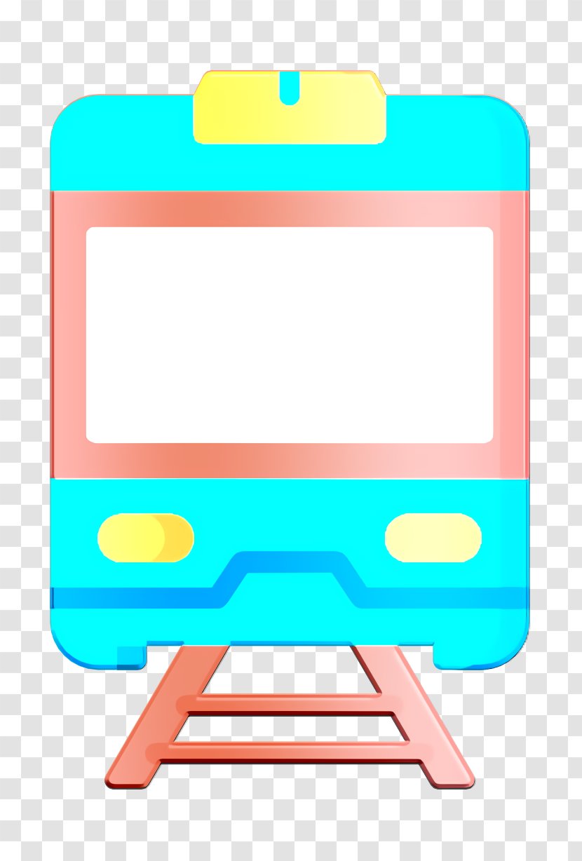 Train Icon Travel - Turquoise - Material Property Mobile Phone Case Transparent PNG