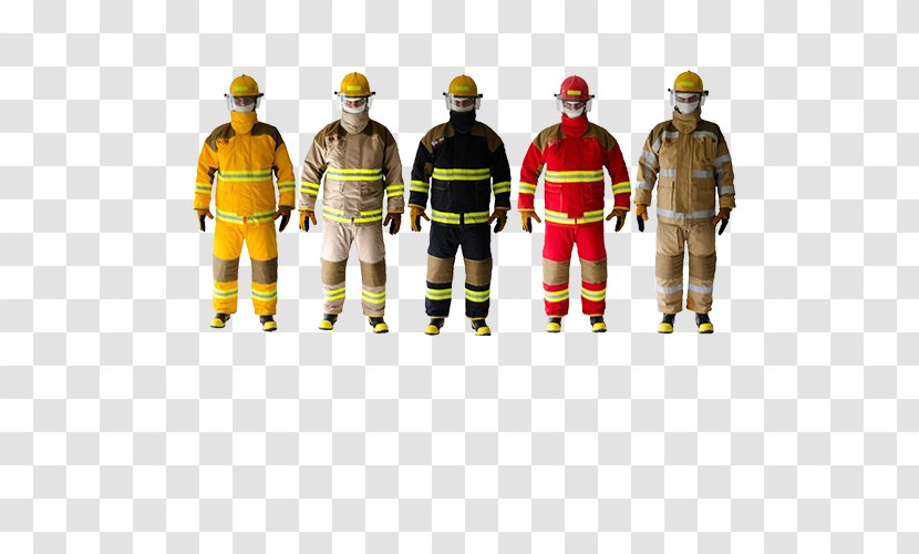 Firefighter Personal Protective Equipment Security Fire Protection Conflagration Transparent PNG