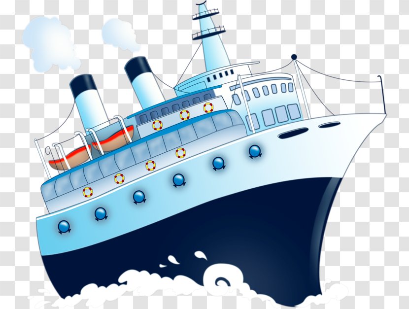 Chavanga Cruise Ship Watercraft Cartoon - Ocean Liner - Cruises Transparent PNG