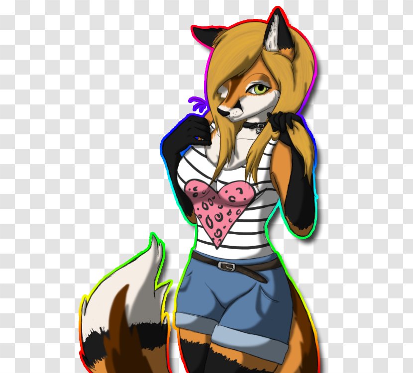Canidae Furry Fandom Drawing Fox - Cartoon - Lover Couple Transparent PNG