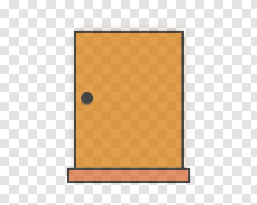 Orange - Home Door Transparent PNG