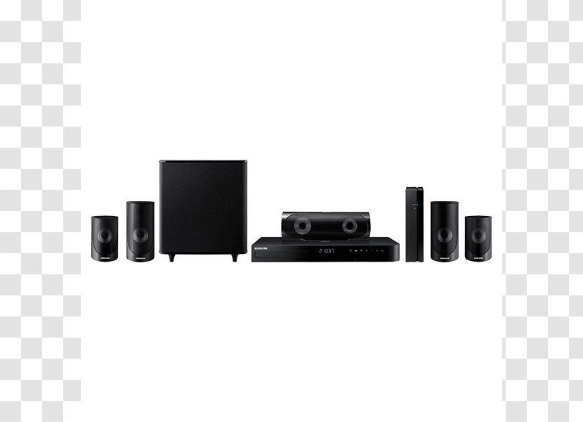 Blu-ray Disc Home Theater Systems Samsung HT-J4500 5.1 Surround Sound - Dolby Digital Transparent PNG