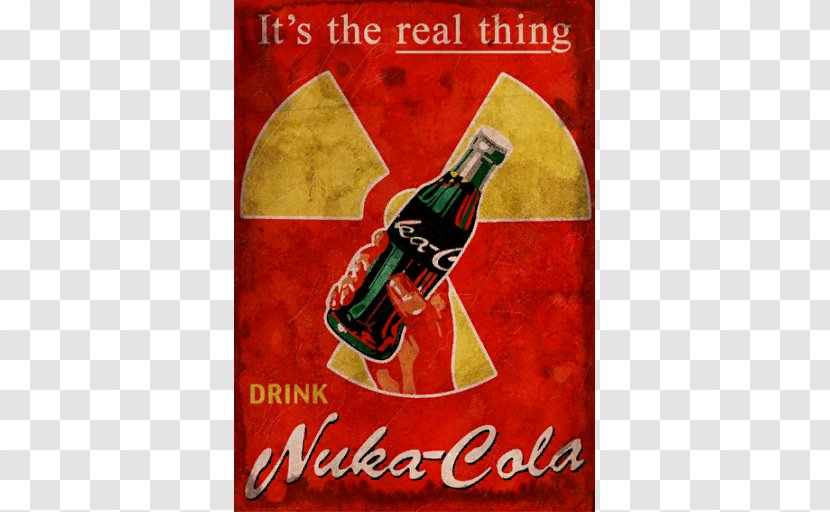 Fallout 4: Nuka-World Coca-Cola Fallout: New Vegas 3 Brotherhood Of Steel - Nukapedia - Coca Cola Transparent PNG