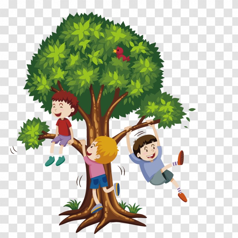 Tree Climbing Stock Photography Clip Art - Flower - Vector Transparent PNG