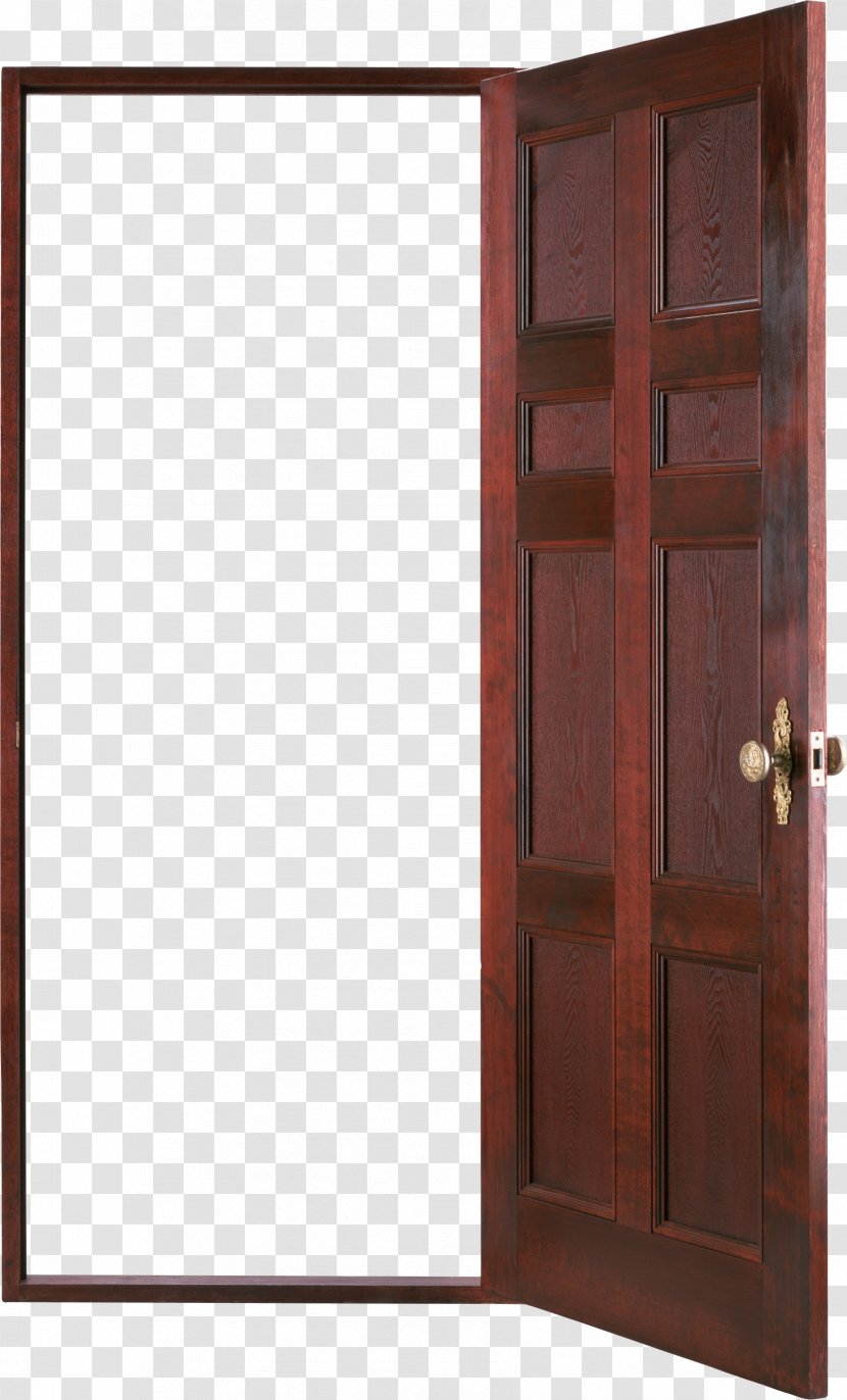 Window Door - Wood - Open Transparent PNG