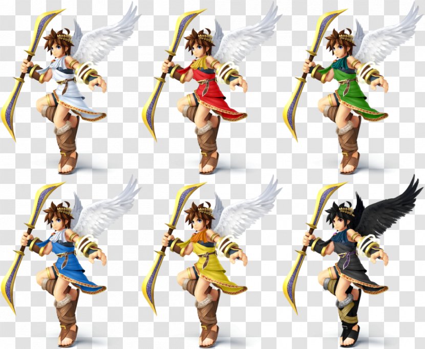 Super Smash Bros. For Nintendo 3DS And Wii U Kid Icarus Brawl Mario Pac-Man - Fictional Character Transparent PNG