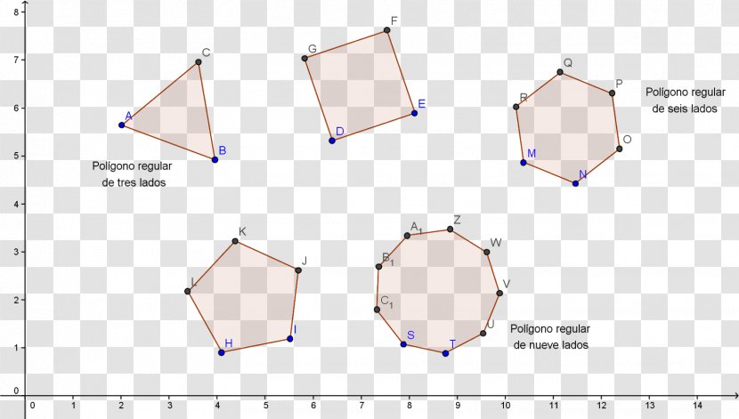 Line Segment Regular Polygon Area Angle - Geometric Shape Transparent PNG