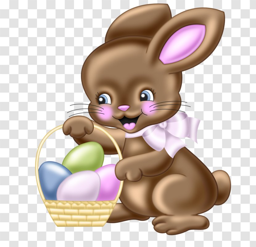 Easter Clip Art - Cute Bunny Transparent PNG