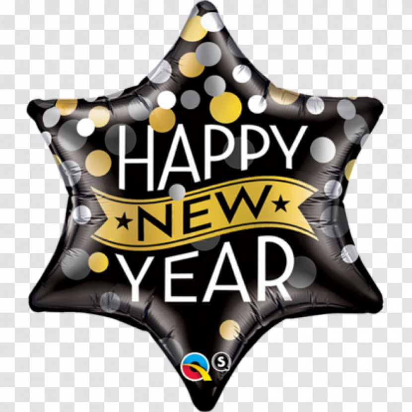 Foil Balloon New Year's Eve Confetti Transparent PNG