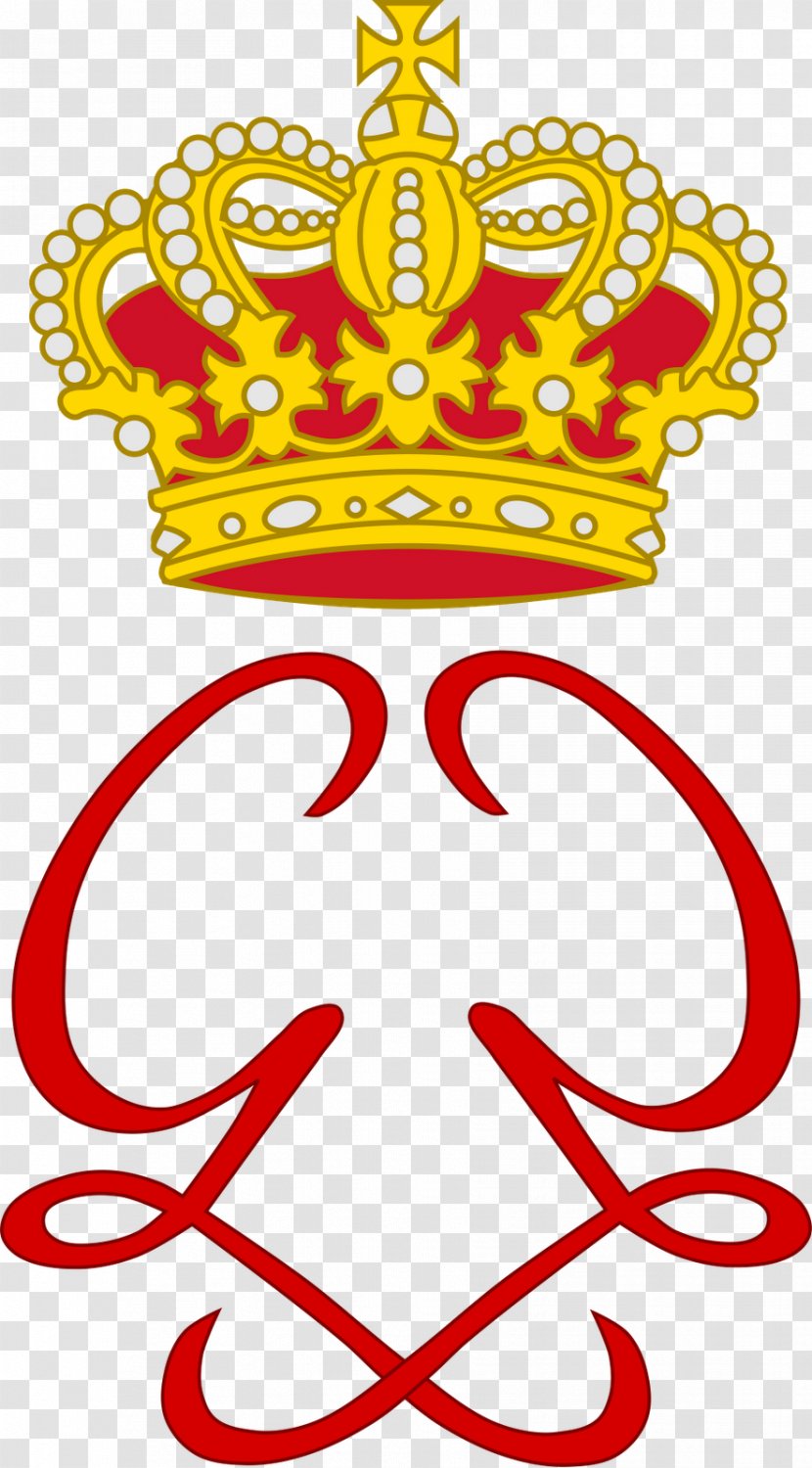Prince's Palace Of Monaco Royal Cypher House Grimaldi Princess Coat Arms - Princes - Queens Birthday Png Queen Elizabeth Transparent PNG