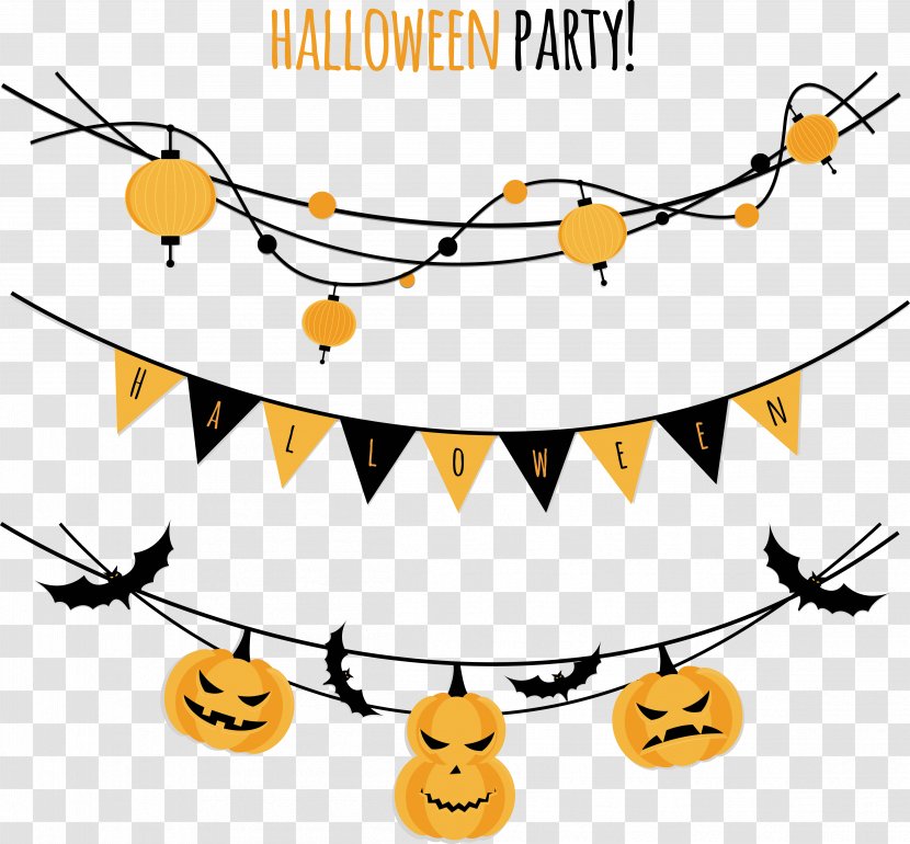 Halloween Party Paper Convite Clip Art - Beak - Trick Or Treat Transparent PNG