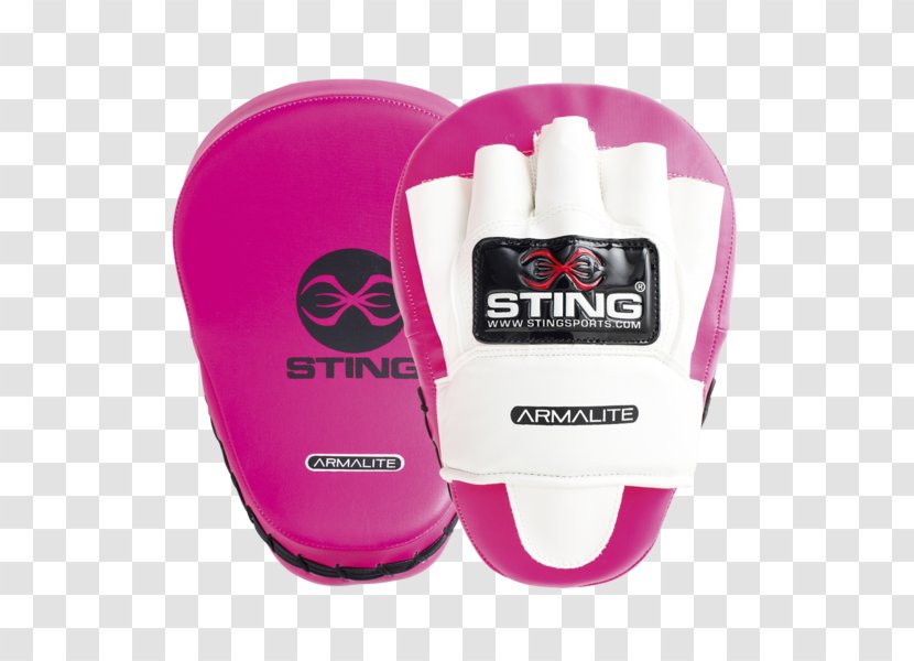 Boxing Glove Focus Mitt Sting Sports Leather - Pink Transparent PNG