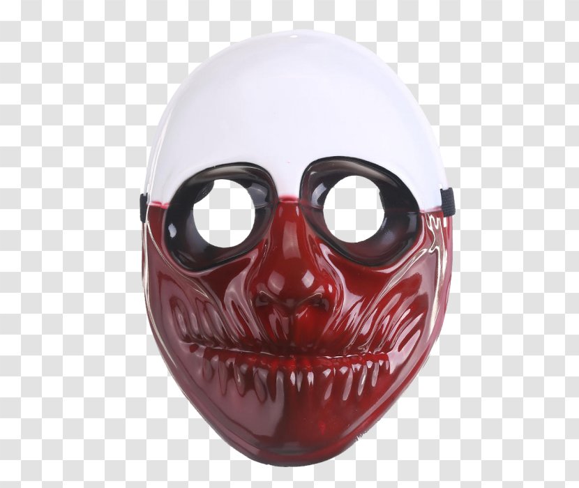 Payday 2 Mask Costume Masquerade Ball Dallas Wolf Transparent PNG