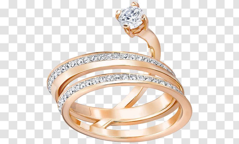 Ring Size Swarovski AG Jewellery Gold Plating - Bracelet - Jewelry Diversification Transparent PNG