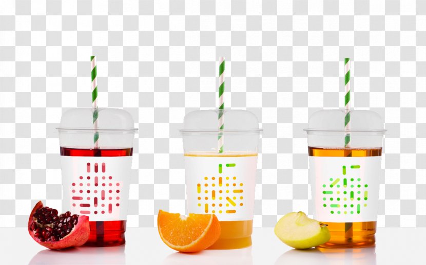 Apple Juice Packaging And Labeling Brand - Drink - Creative Cup Transparent PNG