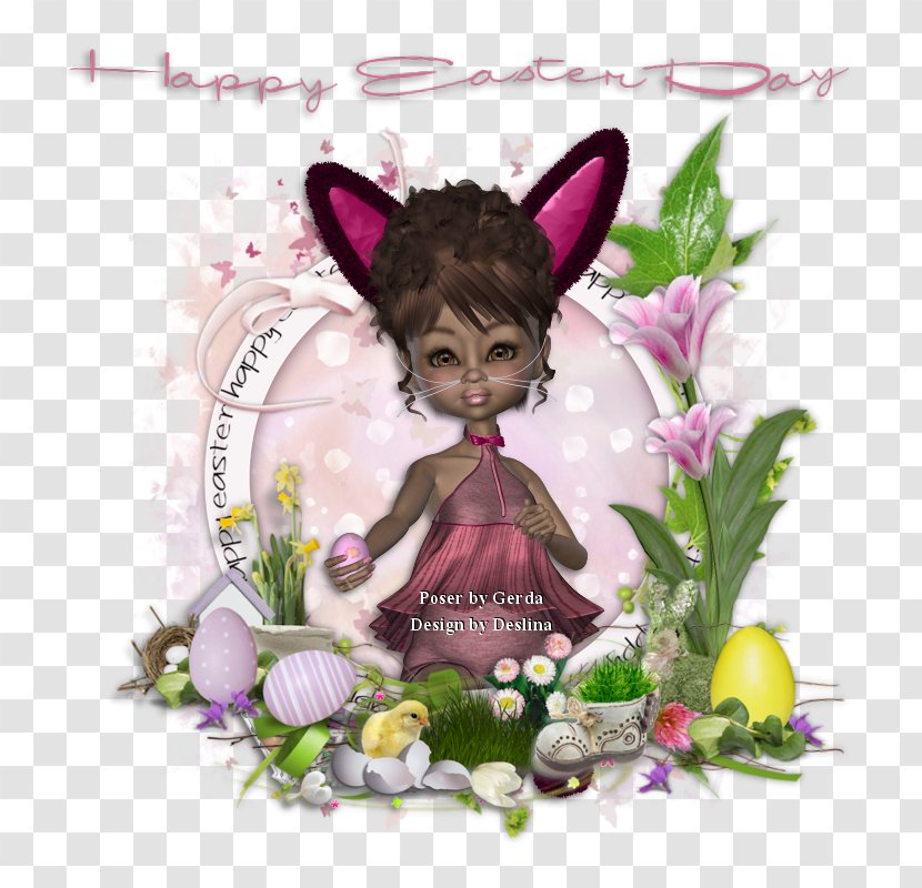 Easter Fairy Flower - Lisa Transparent PNG