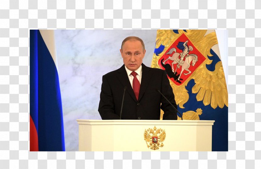 Vladimir State Of The Nation President Russia Federal Assembly - Crimean Speech Putin Transparent PNG