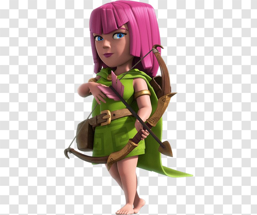 Clash Of Clans Archer Royale Video Game Gaming Clan - Heart Transparent PNG