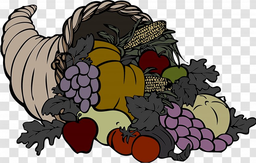 Grape Cartoon Grapevine Family Turkey Clip Art - Vitis - Fictional Character Plant Transparent PNG