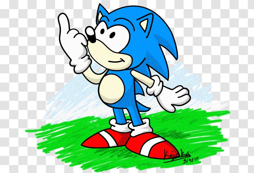 Sonic The Hedgehog Drawing Clip Art - Fictional Character Transparent PNG