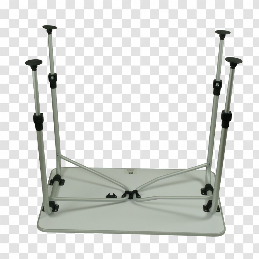 Folding Tables Camping Blanc Campsite - Four Legs Table Transparent PNG