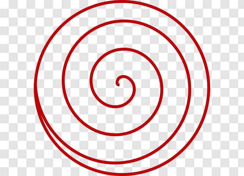 Circle Area Font - Spiral Transparent PNG