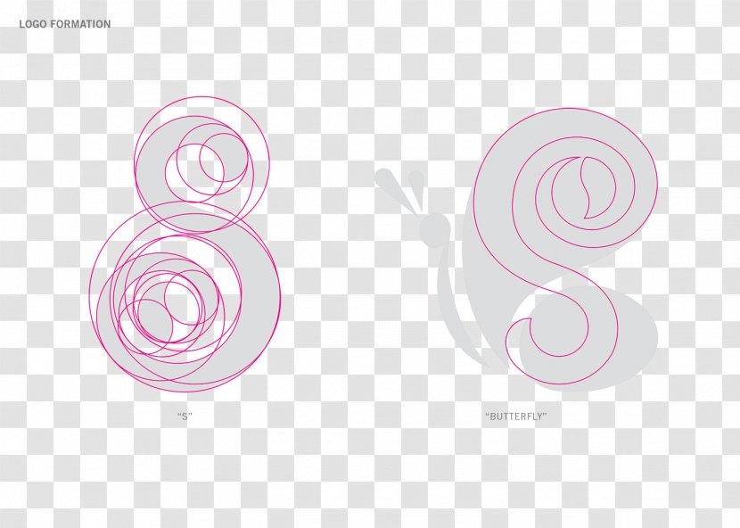 Circle Spiral - Pink - Eyes Collection Transparent PNG