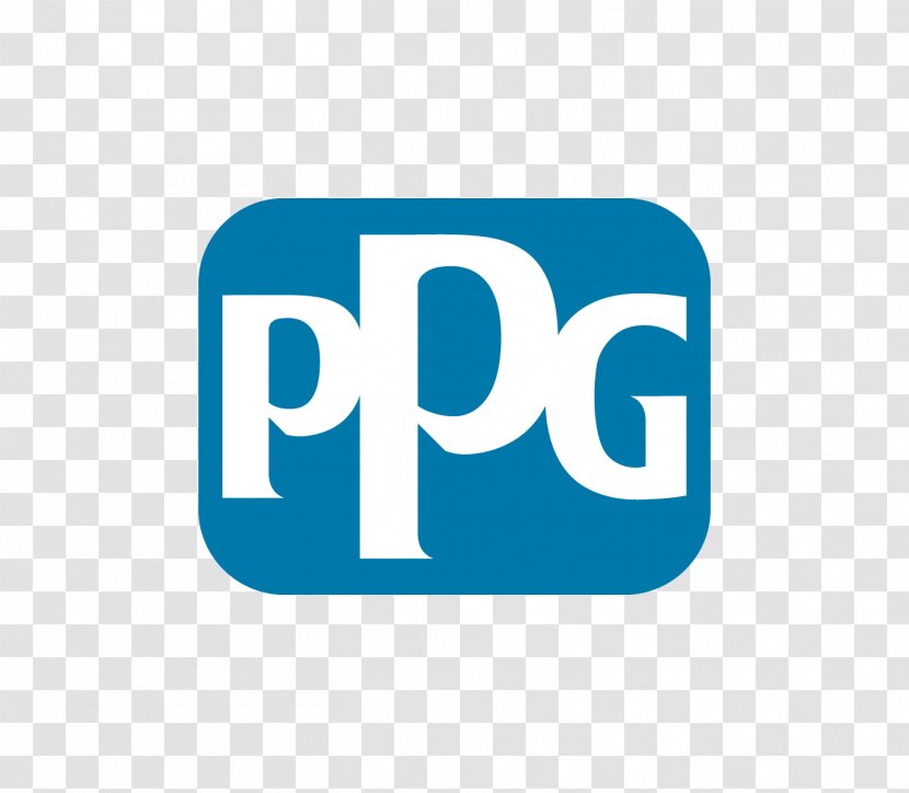 PPG Industries Paint Coating Logo Industry - Blue - Paints Transparent PNG