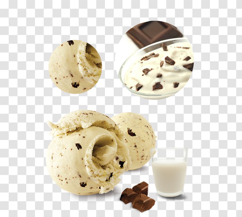 Ice Cream Stracciatella Praline Yoghurt Flavor - Menu Transparent PNG