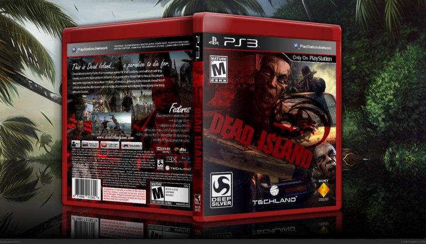 Dead Island: Riptide Escape Island PlayStation 3 Video Game - Vgboxart Transparent PNG