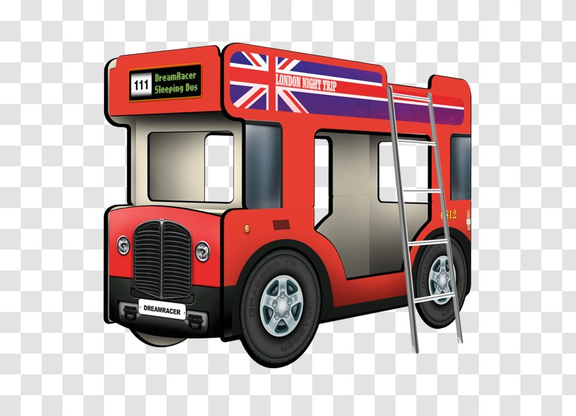 Autobus De Londres Bunk Bed Nursery - Cots - Bus Transparent PNG