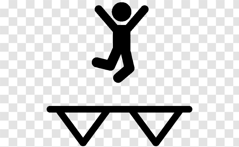 Trampoline Bungee Jumping Trampolining Clip Art - Badminton Clipart Transparent PNG