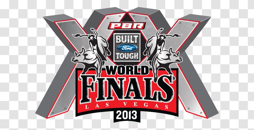 Logo Built Ford Tough Series Professional Bull Riders The NBA Finals - Rodeo - Riding Transparent PNG