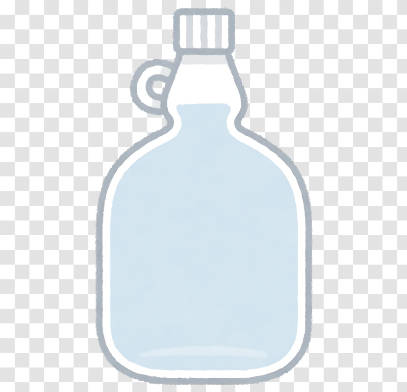 Flask Glass Bottle Bottle Glass Transparent PNG