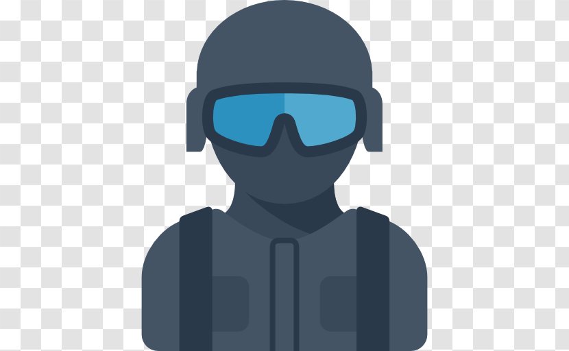 SWAT Police Avatar - Glasses - Swat Transparent PNG