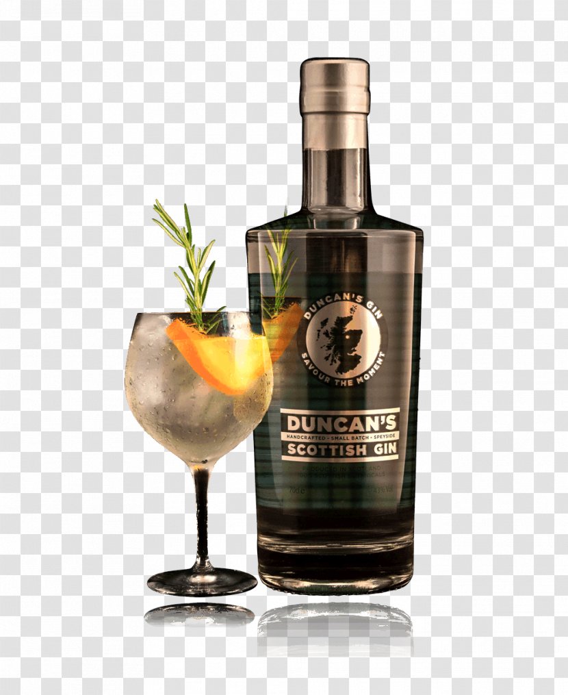 Liqueur Distilled Beverage Gin Duncan Scotland - Glass Transparent PNG